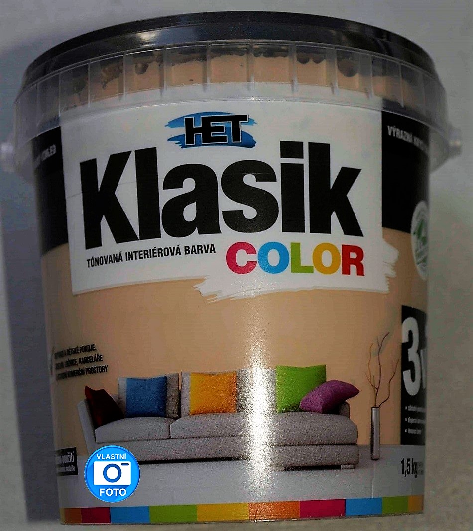 HET Klasik COLOR  0217 bežová 1,5kg