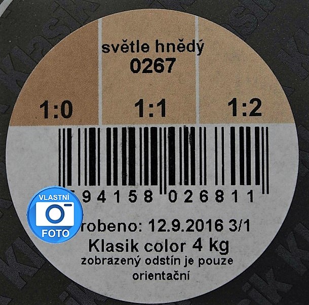 HET Klasik COLOR  0267 světle hnědá 