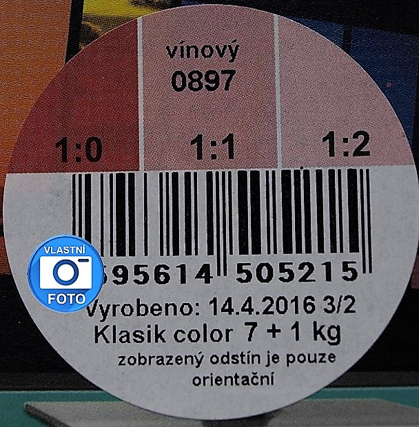 HET Klasic COLOR 0897 vínová