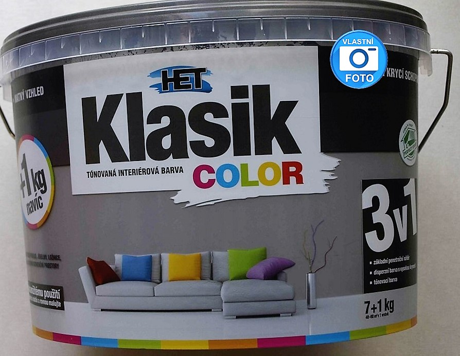 HET Klasik COLOR šedá