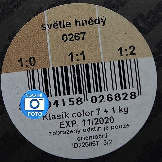 HET Klasik COLOR  světle hnědá