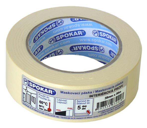 SPOKAR - maskovací páska interiérová profi 48mm x 50m