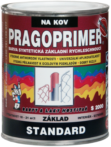 Pragoprimer standard S2000/0840 červenohnědá 4l