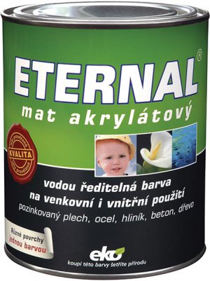 Eternal Mat Akrylátový 0,7kg, Černá 013