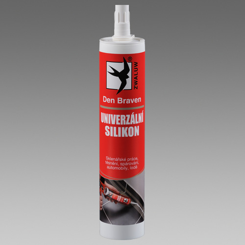DEN BRAVEN universální silikon kartuš-hnědá 310ml