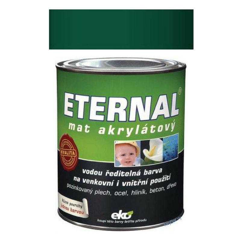 Eternal Mat Akrylátový 0,7 kg, Zelená 06  