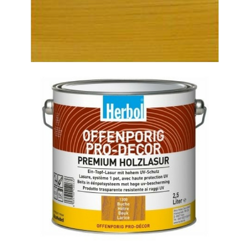 Herbol offenporig pro decor 2,5l borovice