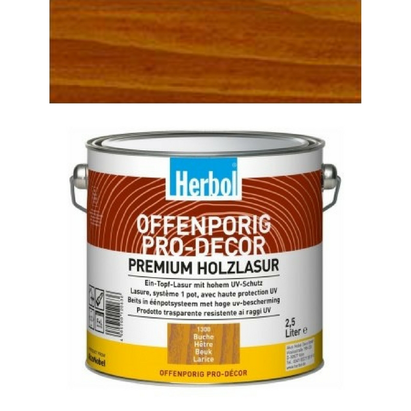 Herbol offenporig pro decor 0,75l vlašský ořech