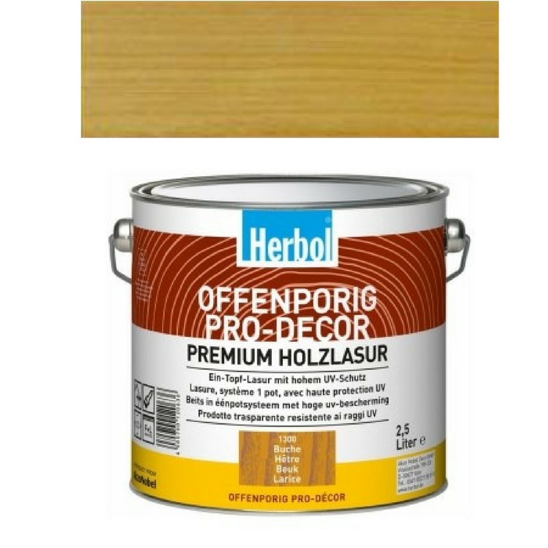 Herbol offenporig pro decor 2,5l bezbarvý