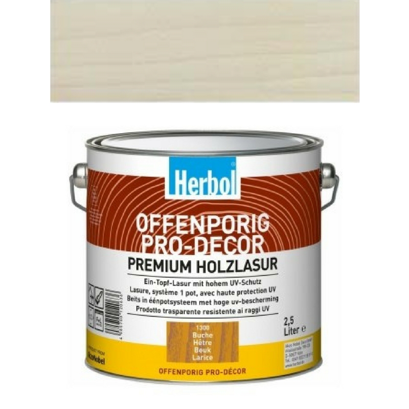 Herbol offenporig pro decor 2,5l bílý