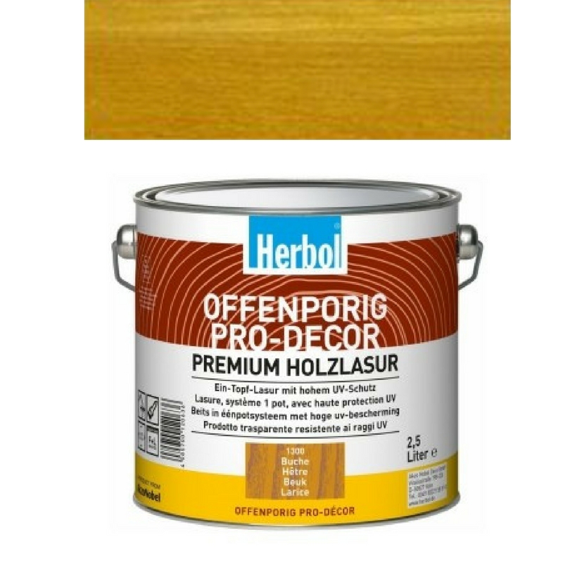 Herbol offenporig pro decor 2,5l světlý dub