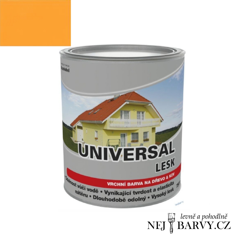 Dulux Universal lesk 6401 žluť tmavá 2,5l