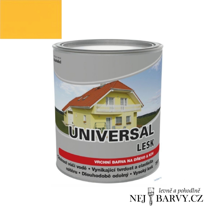 Dulux Universal Lesk 6201 žluť střední 4l
