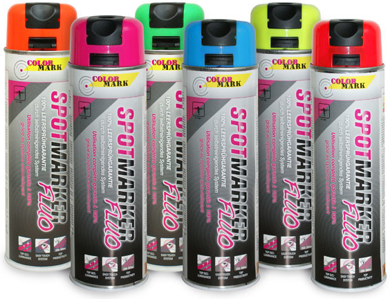 Motip Colormark - Spotmaker Fluo 500ml - bílá