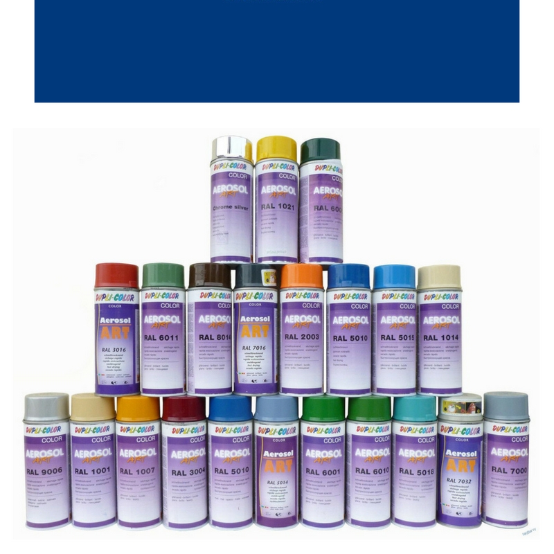 Dupli-Color aerosol ART lesklá RAL 5017 dopravní modrá 400ml