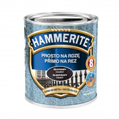 Hammerite přímo na rez 0,7l kladívkový - stříbrošedý