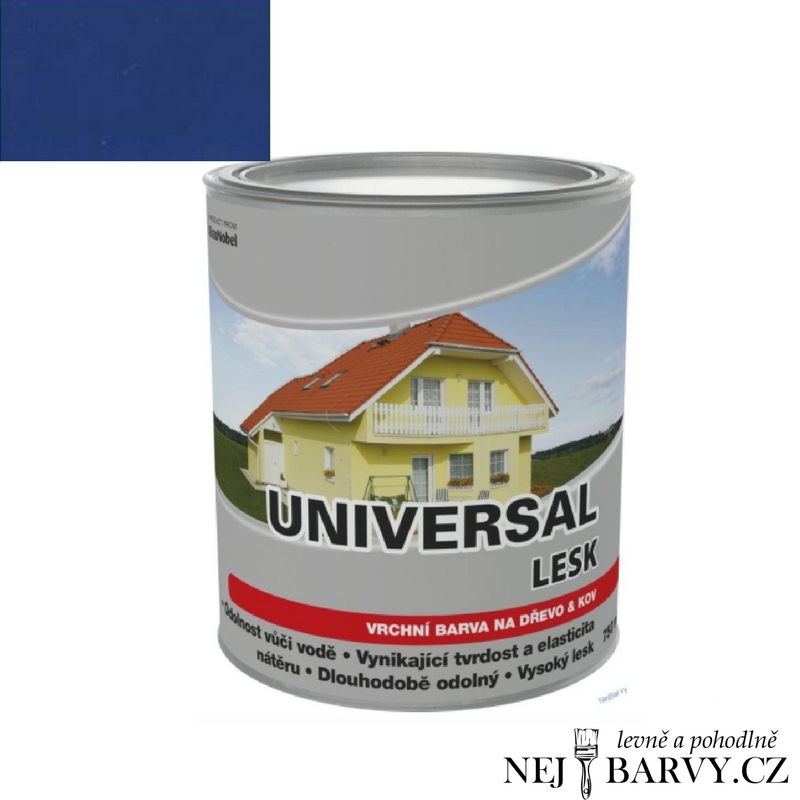 Dulux Universal Lesk 4550 Modř Tmavá 0,75l