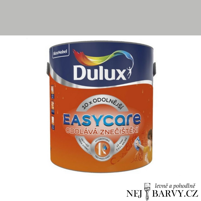 Dulux Easycare Kovově šedá 2,5l (vystačí až na 40m2)
