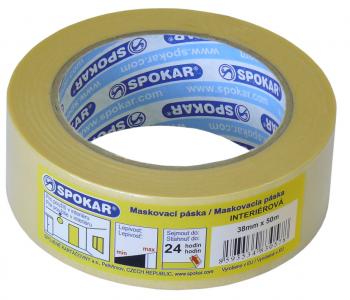 Spokar Maskovací papírová páska interiérová 30mm/50m