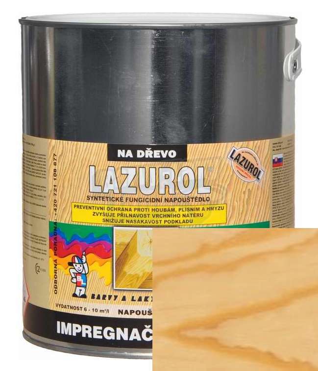 Lazurol S 1033 impregnačný základ na drevo bezfarebný 4,5 l