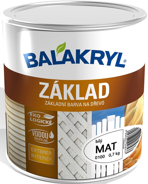 Balakryl - ZÁKLAD bílá mat 0,7 kg