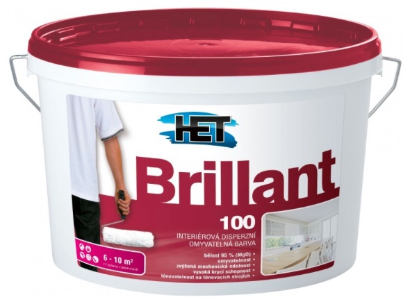 HET Brillant 100 bílý 15+3 kg