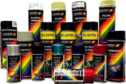 Motip akrylový autolak SD 0054 základová barva šedá 200ml