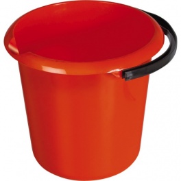 Spokar Vedro červený s výlevkou 10l