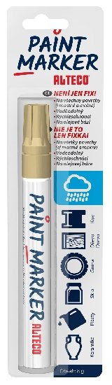 Altec Olejový popisovač Paint Marker - zlatý