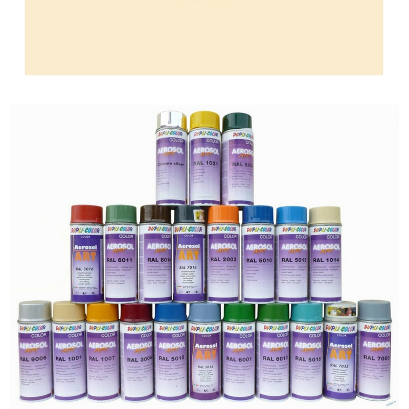 Dupli-Color aerosol ART lesklá RAL 1015 slonová kost světlá 400ml