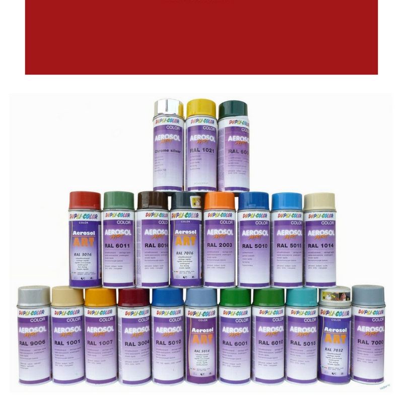 Dupli-Color aerosol ART lesklá RAL 3001 červeň signální 400ml