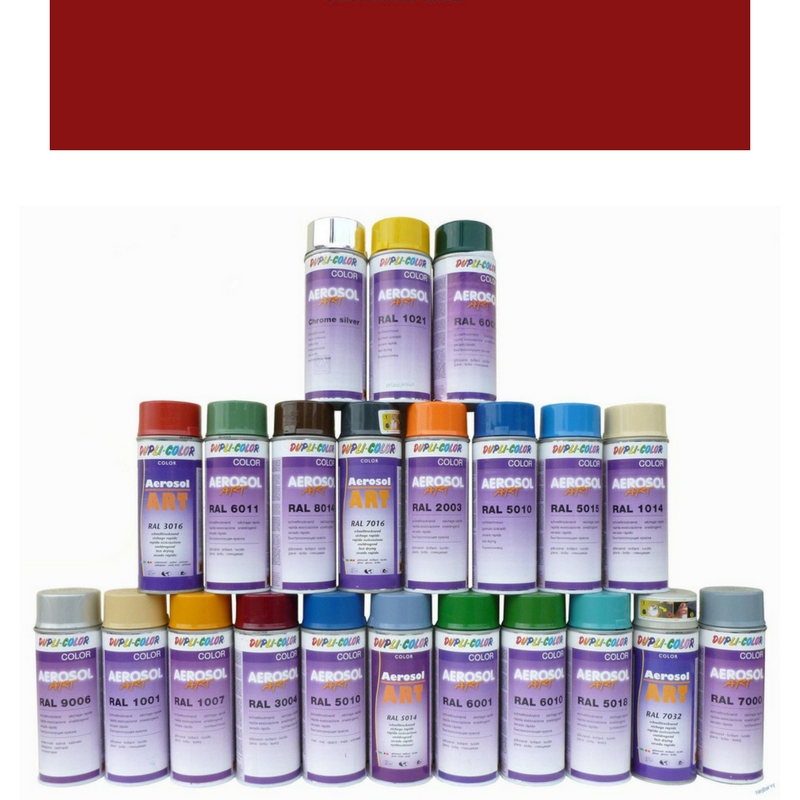 Dupli-Color aerosol ART lesklá RAL 3003 červeň rubínová 400ml