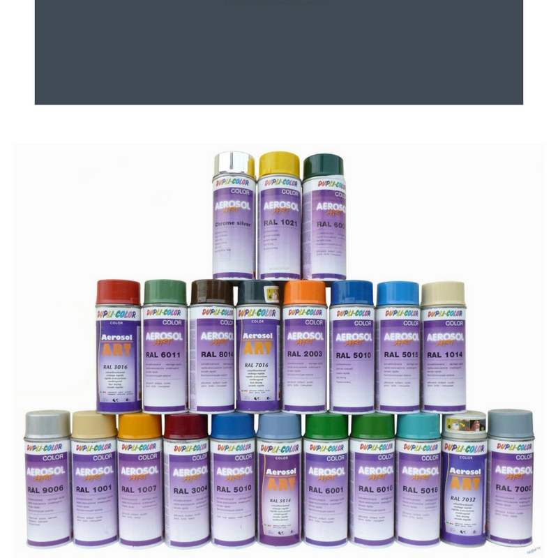 Dupli-Color aerosol ART lesklá RAL 7011 šeď tmavá  400ml