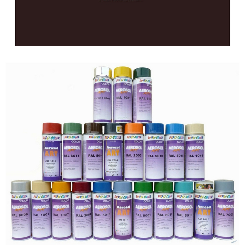 Dupli-Color aerosol ART lesklá RAL 8017 čokoládově hnědá 400ml