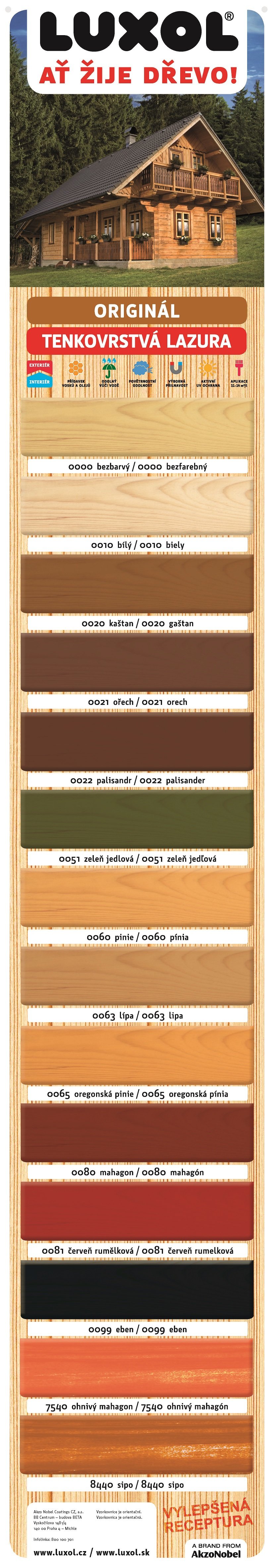 Akzo Nobel LUXOL Originál 0065 oregonská pinie 0,75l